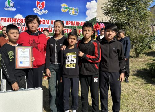 Дүниежүзілік туризм күніне арналған үйірмешілер арасындағы туристік жарысы